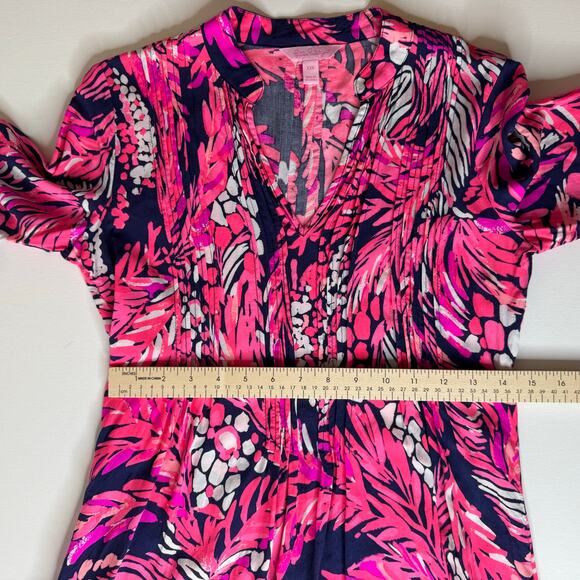 Lilly‎ Pulitzer Womens Sarasota Tunic in A Jungle In Here Sz XXS Vacation Preppy - Picture 11 of 11